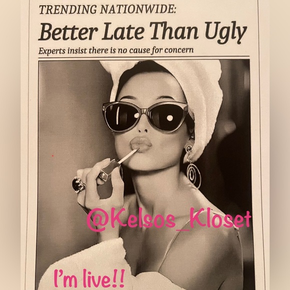 LIKE THIS POST TO BE NOTIFIED OF MY LIVE ๐ - Picture 1 of 3